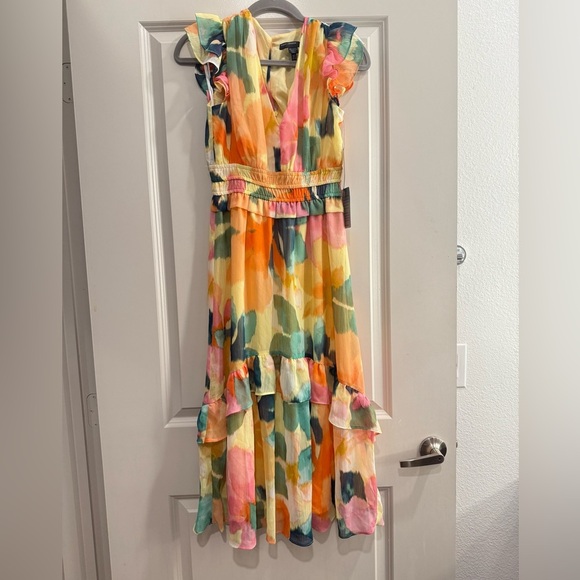 SOLD - NWT Maggy London Midi Dress - Picture 4 of 6